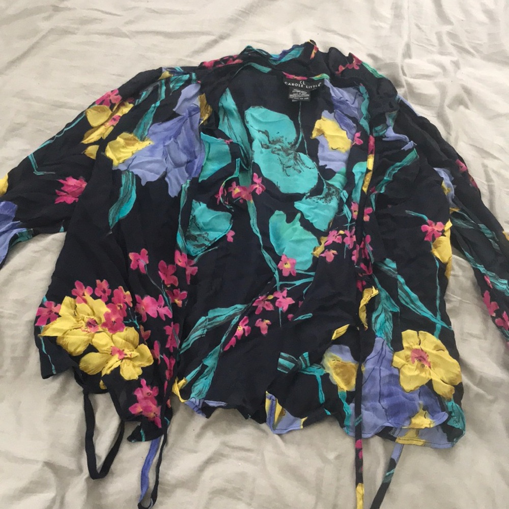Floral cover up/ cardigan
